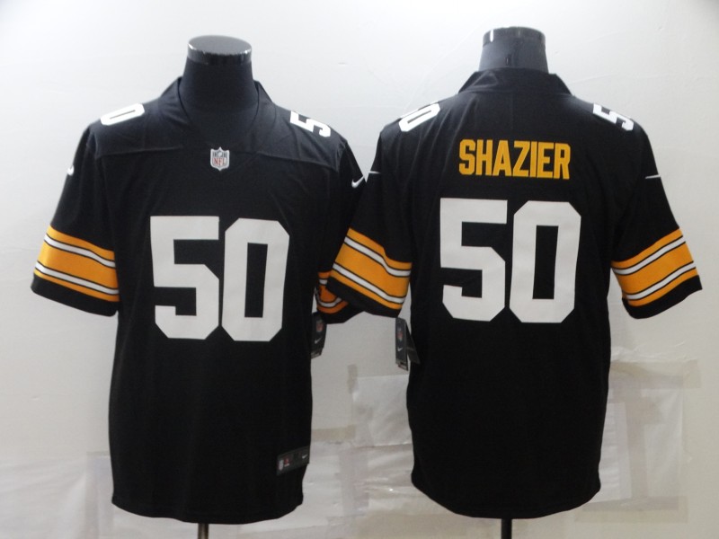Men Pittsburgh Steelers #50 Shazier Black Nike throwback NFL Jerseys->cleveland browns->NFL Jersey
